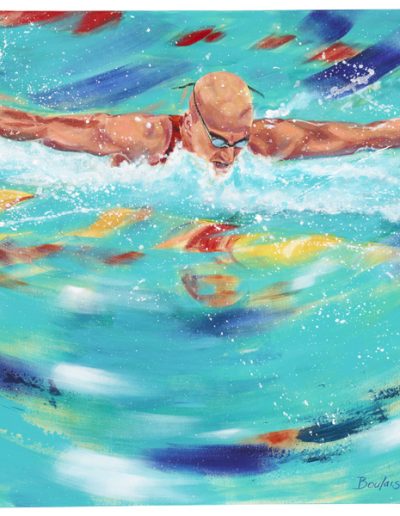 Benoit Huot, 2012, acrylique sur toile, 91 x 122 cm (36” x 48”)